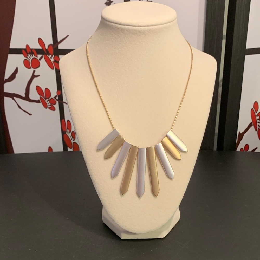 Torrid Gold and Silver Statement Necklace